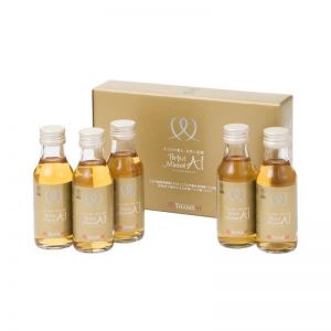 Nước uống khoáng thực vật cổ đại Perfect Mineral Ai ThanksAi (Hộp 5 chai x 100ml).